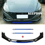 For Hyundai Elantra Kona Veloster Tucson Front Bumper Lip Splitter + Strut Rods. Fixed Price $79.34.