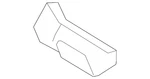 Genuine Ford Bumper Cover Bracket 5R3Z-17D942-AA. Fixed Price $64.55.