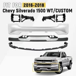 For 2016-2018 Chevy Silverado 1500 Front Bumper Cover Assembly Kit W/o Sensor. Fixed Price $535.00.