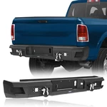 Steel Rear Bumper Cover W/d-rings & Led Lights For 2010-2018 Dodge Ram 2500 3500. Fixed Price $499.89.