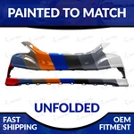 New Painted To Match Unfolded Front Bumper For 2014 Hyundai Sonata. Fixed Price $281.99.