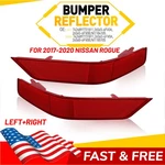 Left +right Rear Bumper Side Marker Light Reflector For Nissan Rogue 2017-2020. Fixed Price $20.79.