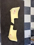 Nos Porsche Rear Bumper Extensions 93050306700 93050306800 Pair. Fixed Price $850.00.