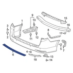 For Honda Odyssey 2018-2024 71520THRA01 Rear Bumper Step Pad. Fixed Price $26.48.