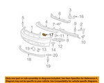 Gm Oem 07-14 Avalanche Front Bumper Components-tow Brkt Cover 15893977. Fixed Price $62.71.