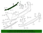 Ford Oem 21-24 Mustang Mach-e Rear Bumper Center Support Bracket LJ8Z17754D Nip. Fixed Price $97.57.