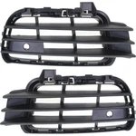Bumper Grille For 2011-2014 Volkswagen Touareg Set Of Lh & Rh Textured Black. Fixed Price $65.57.