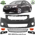 Front Bumper Cover & Fog Light Assembly Kit For 2011-2014 Chevrolet Cruze. Fixed Price $342.99.
