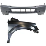 Bumper Cover Kit For 2003-2005 Honda Pilot Front 2PC With Fender. Fixed Price $202.32.