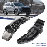 2PCS For Toyota RAV4 2019-2021 Left+right Front Bumper TO1033126 Bracket Support. Fixed Price $10.79.
