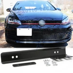 New Jdm Black Universal Front Bumper License Plate Relocator Bracket Holder Bar. Fixed Price $22.98.