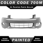 New Painted *NH700M Silver* Front Bumper Cover For 2008-2010 Honda Accord W/ Fog. Fixed Price $450.99.
