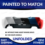 New Painted To Match Unfolded Rear Bumper For 2010-2016 Hyundai Genesis Coupe. Fixed Price $574.98.