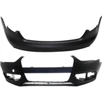 Front Rear Bumper Covers Set Fits 2013-2016 Audi A4. Fixed Price $579.97.