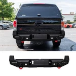 Vijay For 2016-2023 Toyota Tacoma Steel Rear Bumper With Led Light & D-rings. Fixed Price $509.99.