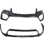 Bumper Covers Fascias Set For 2016-2018 Kia Sorento Front Upper And Lower Pair. Fixed Price $224.05.