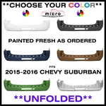 New Painted Rear Bumper For 2015-2016 Chevy Suburban *choose Color* GM1100943. Fixed Price $708.68.