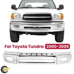 For Toyota Tundra 2000-2006 Chrome Front Bumper Face Bar Impact W/ Fog Hole. Fixed Price $193.99.