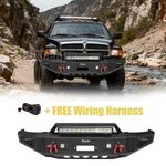 Aaiwa Fit 1994-2002 Dodge Ram 1500/2500/3500 Front Bumper With Light And D-rings. Fixed Price $737.95.