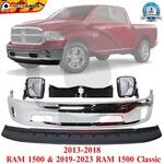 Front Bumper Chrome Kit For 2014-2018 Ram 1500 & 2019-2022 Classic. Fixed Price $806.54.