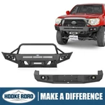 Hooke Road Textured Steel Front Winch Bumper Rear For Tacoma 2005-2011. Fixed Price $898.17.