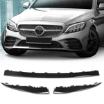 For 2019-2022 Mercedes Benz W205 Sport Black 3PCS Front Bumper Lip Trim Molding. Fixed Price $45.39.