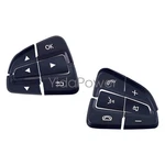 Pair L+r Steering Wheel Switch Button Cover Black For Mercedes W176 W166 W292 Us. Fixed Price $30.99.