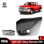 2008 Chevy Silverado 1500 Chrome Front Bumper End Cap W/ Fog Light Driver Side. Fixed Price $114.99.