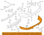 Ford Oem 11-15 Explorer Rear Bumper Components-lower Cover BB5Z17F828AA. Fixed Price $672.53.