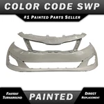 New Painted *swp Snow White Pearl* Front Bumper Cover For 2014 2015 Kia Optima. Fixed Price $530.99.