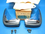 Nos Pair Gm Accessories 1973 Buick Electra 225 Chrome Rear Bumper Guards 981857. Fixed Price $119.50.