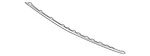 Genuine Mercedes-benz Bumper Trim 177-885-93-00. Fixed Price $221.40.