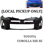 Fits 2017-2019 Toyota Corolla Xse Front Bumper Cover 52119-03908 Local Pickup. Fixed Price $88.90.