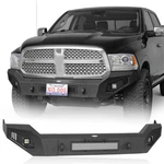 Hooke Road Steel Front Bumper Bar W/led Lights For Dodge Ram 1500 2013-2018. Fixed Price $499.29.