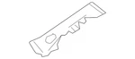 Genuine Mazda Bumper Cover Support Rail BJT6-50-2H1B. Fixed Price $22.54.