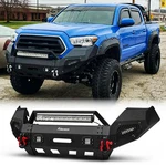 Complete Steel Front Bumper Assembly With Led Lights For Toyota Tacoma 2016-2022. Fixed Price $689.99.