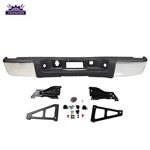 New Chrome Rear Bumper For Chevy Silverado Gmc Sierra 1500 2007-2013 Pick Up Us. Fixed Price $169.49.