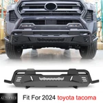 Front Bumper For 2024-2026 Toyota Tacoma Heavy Duty Steel Plates Textured Guard. Fixed Price $409.99.