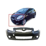 Front Bumper Cover For 2009-2011 Toyota Yaris Hatchback W Fog Light Holes. Fixed Price $150.13.