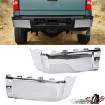 For 07-13 Silverado Sierra 1500 2500HD 3500HD Lh&rh Rear Bumper End Caps Chrome. Fixed Price $88.07.