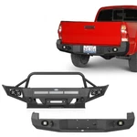 Sturdy Steel Front Bumper W/bull Bar Rear For Toyota Tacoma 2005-2011. Fixed Price $938.18.