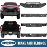 Hooke Road Steel Front & Rear Bumper W/ Led Light Fit 2015-2018 Ram 1500 Rebel. Fixed Price $889.00.