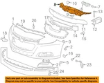 Gm Oem 13-16 Malibu Limited Bumper Components-upper Support 23232813. Fixed Price $226.96.