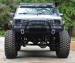 1984-2001 Jeep Cherokee Xj/comanche Front Winch Bumper With Prerunner Bars. Fixed Price $463.50.