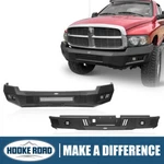 Hooke Road Steel Front + Rear Bumpers W/led Lights For Dodge Ram 2500 3500 03-05. Fixed Price $949.09.