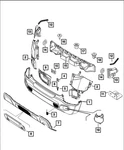 Genuine Mopar Fascia Applique Diesel 6XJ29LXHAA. Fixed Price $95.73.