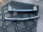 Mercedes W107 Front & Rear Euro Bumpers W/bumperette 450SL 380SL 560SL. Fixed Price $1709.10.
