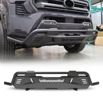 Black Textured Steel Front Bumper For 2024-2026 Toyota Tacoma+light Bar Bracket. Fixed Price $339.99.