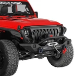 Front Bumper W/ Led Lights D-rings For Jeep Wrangler 07-25 Jk Jl &gladiator Jt. Fixed Price $239.48.