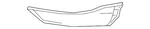 Genuine Honda Bumper Corner Cover 71502-T1W-A00. Fixed Price $54.88.